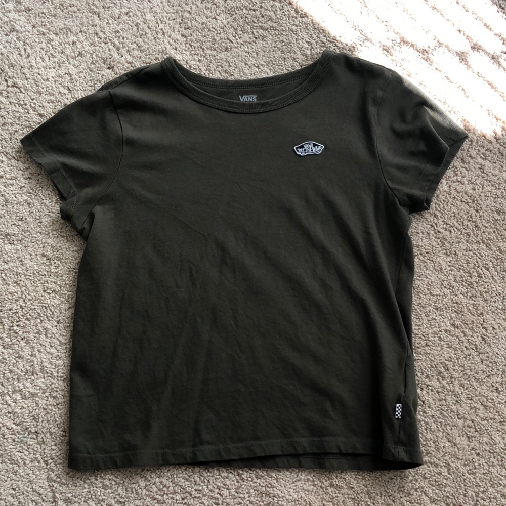Army Green VANS tee